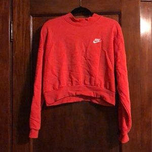 Nike Mockneck Cropped Sweatshirt